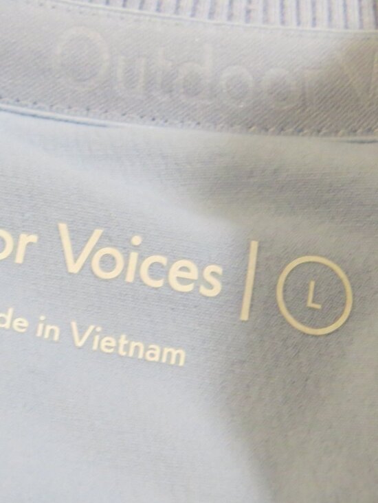 Outdoor Voices - MegaFleece, Wool blend, Crewneck, Textured Sweatshirt SZ LARGE - Picture 9 of 10